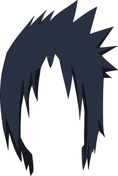 Sasuke Hair Lol Clip  Art  at Clker com vector clip  art  