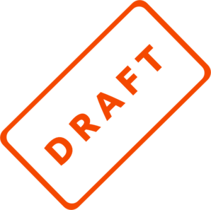 Draft Stamp Clip Art