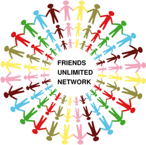 3 Circles People Holding Hands Multi Coloured Clip Art