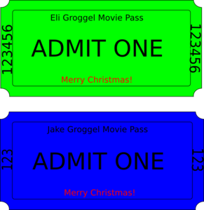 Movie Ticket Clip Art
