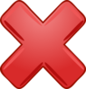 Red X Clip Art