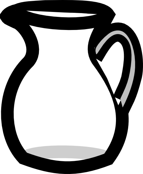 Empty Pitcher Of Water Clip Art at Clker.com - vector clip art online