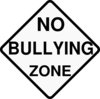 No Bullying Zone Clip Art