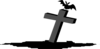 Cross Graveyard Rip Clip Art