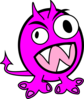 Pink Monster Clip Art