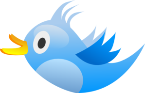 Blue Tweet Bird Clip Art