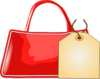 Bag With Tag Clip Art