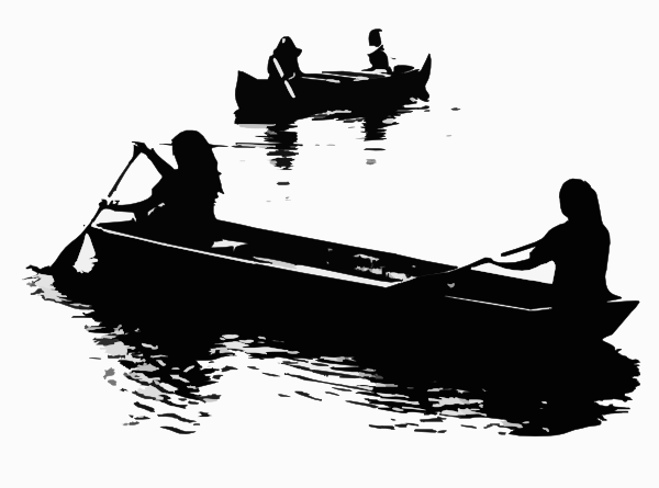 Boating Bw Clip Art at Clker.com - vector clip art online, royalty free