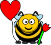 Valentine S Day Bee Clip Art
