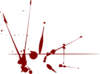 Blood Splatter1 Clip Art