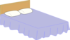 Bed 2 Clip Art