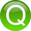 Green Q Clip Art