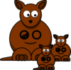 Kanga Mom Clip Art