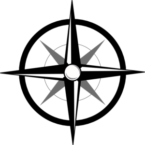 simple compass clip art at clker - vector clip art