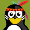 Native American Penguin Clip Art