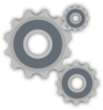 Gears Smaller Small Clip Art