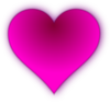 Pink Heart Clip Art