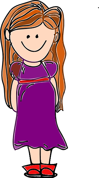 Girl Clip Art at Clker.com - vector clip art online, royalty free