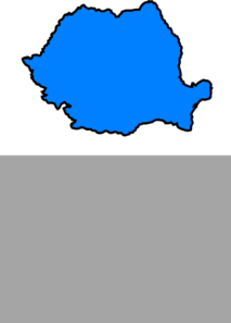 Romania Blue Clip Art
