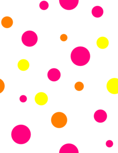White Polka Dots Clip Art