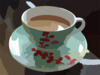 Beautiful Cup Of Tea Clip Art