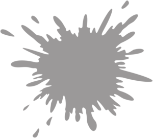 Grey Splash Clip Art