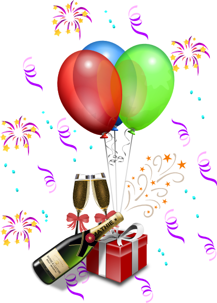 New Year S Eve Celebration Clip Art at Clker.com - vector clip art