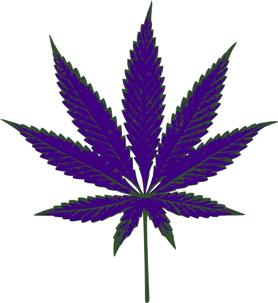 Purple Weed Icon Clip Art at Clker.com - vector clip art online