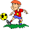 Soccer Player Clip Art