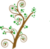 Brown And Green Tree Branch Clip Art