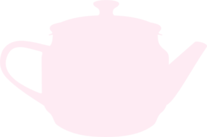 Pink Tea Pot Clip Art