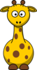 Giraffa 4 Clip Art