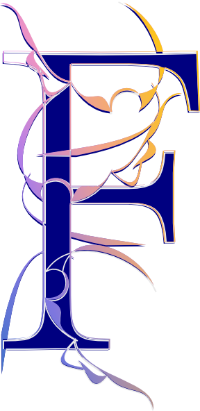 Letter F Clip Art at Clker.com - vector clip art online, royalty free