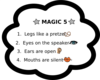 Magic Five Chart1 Clip Art