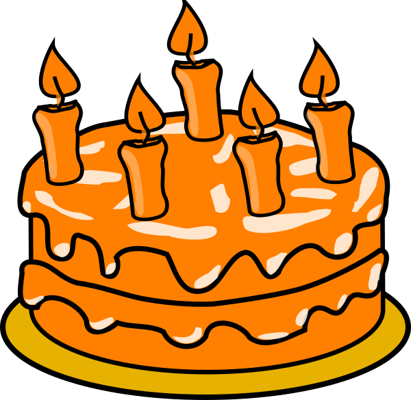 Orange,cake,clip Art,food,dessert,baked Goods,cake - Desenho De