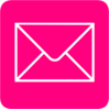 Pink-email-icon Clip Art at Clker.com - vector clip art online, royalty ...