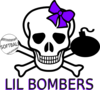 Little Bombers Softball Logo Clip Art