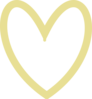 Heart Outline Clip Art