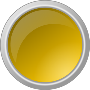 Glossy Yellow Button Clip Art
