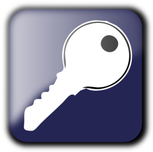 Key Button Clip Art