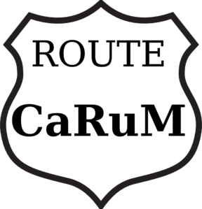Route Carum 2 Clip Art
