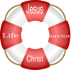 Jesus Christ Life Saver Clip Art