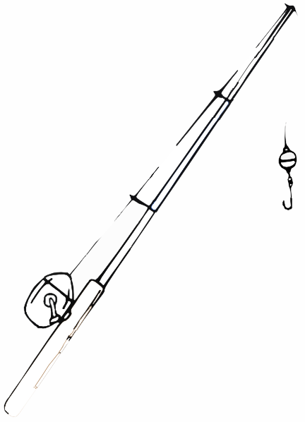 Download Fishing Pole Clip Art at Clker.com - vector clip art ...