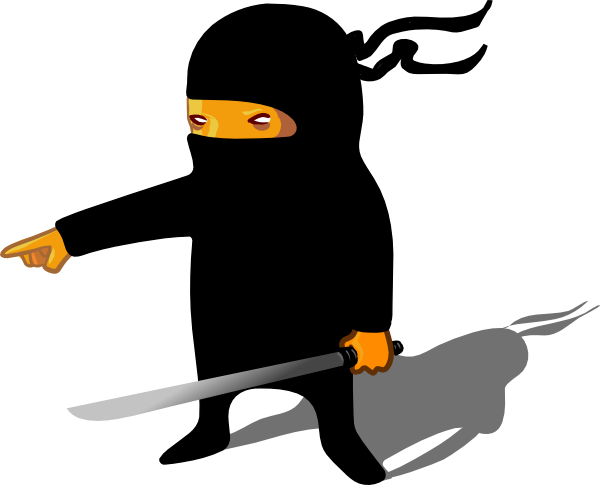 Ninja Clip Art at Clker.com - vector clip art online, royalty free