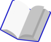 Blue Book No Background Clip Art