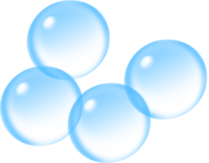 Blue Bubbles Clip Art at Clker.com - vector clip art online, royalty