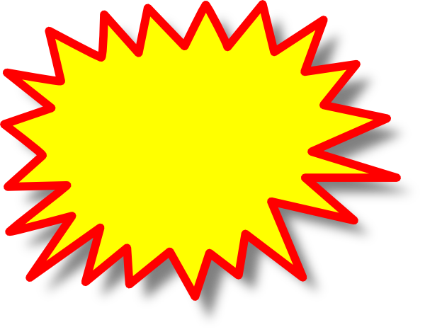 Starburst Clip Art at Clker.com - vector clip art online, royalty free