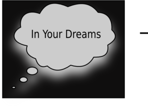 In Your Dreams Clip Art