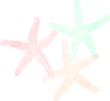 Starfishcoralprints Clip Art