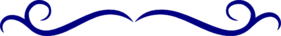 Blue Swirl Divider Clip Art